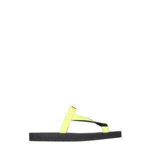 GIUSEPPE ZANOTTI Men's Padded Strap Slide Sandals Men YELLOW